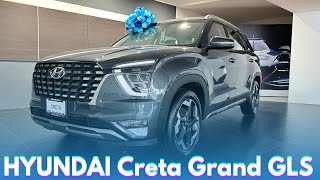 Hyundai Creta Grand 2023 GLS Premium  Version básica Vistazo  4K [upl. by Kciredohr]