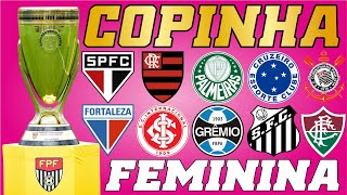 COPA SÃO PAULO FEMININA 2024  CONFIRA OS PARTICIPANTES [upl. by Sokim888]