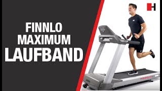 Laufband  FINNLO MAXIMUM by HAMMER [upl. by Yelnek]