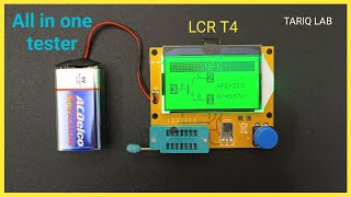 All in one component tester LCR T4 [upl. by Hoag314]