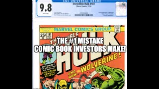 Incredible Hulk 181 CGC 98 amp Comic Investing Why You Should Avoid Books in the HIGHEST Grades [upl. by Allimrac]