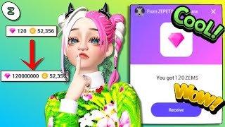 How to get FREE ZEMs DAILY in Zepeto in 2 Easy WayZepeto Tutorial 2024 [upl. by Reedy]