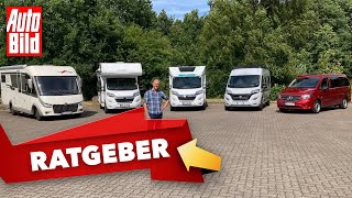 Wohnmobile 2022  Welches Camper ist das richtige für mich  Ratgeber mit Alexander Failing [upl. by Myrwyn]