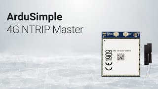 4G NTRIP Master from ArduSimple Receive and transmit data via 4G 3G 2G [upl. by Ayerim]