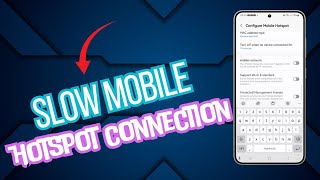 How To Fix Slow Mobile Hotspot Connection on Galaxy S24 [upl. by Kitrak]