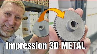 Nouvelle vidéo  IMPRESION 3D METAL  JLC3DP [upl. by Emyaj]