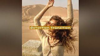 distortion transition  video star FREE qr codes [upl. by Nylirehs]