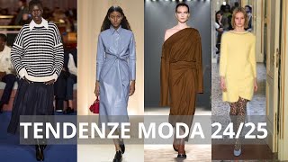 TENDENZE PORTABILI AUTUNNO INVERNO 2024 2025 TENDENZE PER UN GUARDAROBA CONTEMPORANEO E PRATICO [upl. by Yleve]