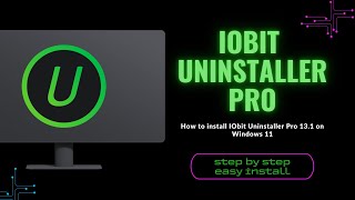 Easy install IObit Uninstaller last version on Windows in JUST MINUTES [upl. by Dachia]