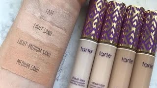 Tarte Shape Tape Contour Concealer Shade guide radiantglow138 tartecosmetics [upl. by Rhee453]