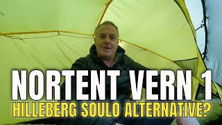 322 NEW Nortent VERN 1  Has The Hilleberg Soulo Met Its Match  First Impressions [upl. by Ial]