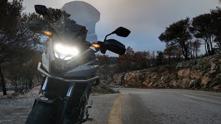 2023 Honda Nc750x dct ride  Testing gopro camera setup [upl. by Manuel]