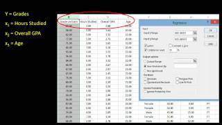 Multiple Regression Explained with Excel [upl. by Yragerg]