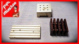 Como hacer JABONERAS DE MADERA  3 modelos diferentes reciclando material [upl. by Siclari716]