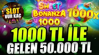 SWEET BONANZA 1000  YENİ OYUN 1000X EFSANE YERE DENK GELDİ [upl. by Walworth]