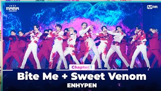 2023MAMA ENHYPEN 엔하이픈  Bite Me  Sweet Venom  Mnet 231128 방송 [upl. by Jake569]