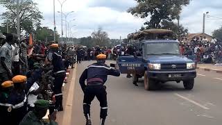 DEMONSTRATION DU GROUPE D INTERVENTION DE L ESCADRON DE GENDARMERIE DE FERKE [upl. by Adnohser80]