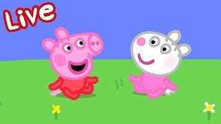 Peppa Pig Full Episodes 🌈 Peppa Pig STREAMING NOW 🌟 Kids Videos 🔴 [upl. by Ellitnahc]