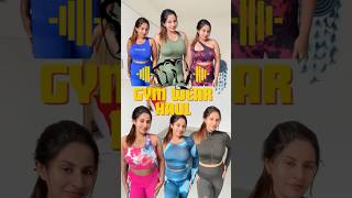 😍🛍️ Gym Wear Haul 💪🏻✅ shorts gymwear rehnaimiya [upl. by Arline]