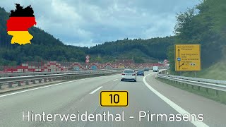 Germany D B10 Hinterweidenthal  Pirmasens [upl. by Ferris]