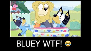 BLUEY Funny Moments TRY TO NOT LAUGH 7 [upl. by Rodama]