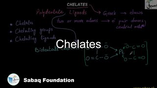 Chelates Chemistry Lecture  Sabaqpk [upl. by Buerger]