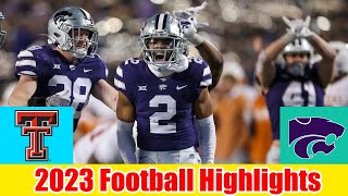 Texas Tech vs Kansas State FULL GAME HIGHLIGHTS  NCAAF 2023  College Football [upl. by Nyrat]