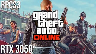 GTA ONLINE PS3 112  RTX 3050 Laptop  RPCS3 Gameplay [upl. by Sitoiyanap]