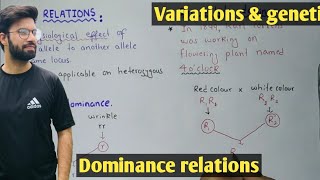 Dominance relations and Its types  incomplete codominance amp Overdominance  Class 12 Biology [upl. by Anoel]