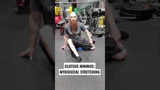 MYOFASCIAL STRETCHING EXERCISES FOR THE GLUTEUS MINIMUS MUSCLE Shorts [upl. by Meraree]