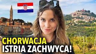 CHORWACJA Istria piękne miasteczka i top miejsca  co zwiedzać Rovinj Pula  atrakcje  Vlog [upl. by Yrbua]