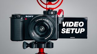 Sony ZVE10 Tutorial Quick Camera Setup amp Best Settings for Video [upl. by Geiger665]