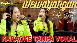 WEWAYANGAN KARAOKE TANPA VOKAL  KOPLO JANDHUT KARAOKE [upl. by Uhayile]