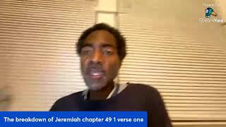 The breakdown of Jeremiah chapter 11 verse one [upl. by Modeste31]