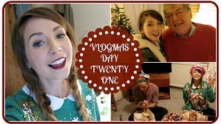 Family Festivities amp Opening Presents  VLOGMAS [upl. by Ahsoem118]