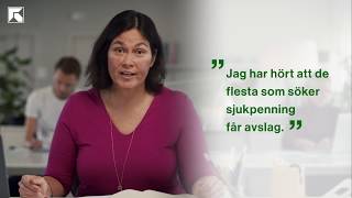 Försäkringskassan förklarar Får de flesta som söker sjukpenning avslag [upl. by Amedeo249]