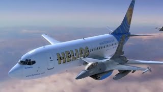 Helios Airways Flight 522  Crash Animation [upl. by Lehcin]