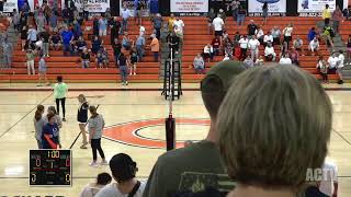 Anderson County High School at Clinton High School  Volleyball Match [upl. by Andres531]