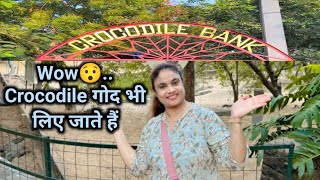 The Madras Crocodile Bank🐊 चेन्नई  Crocodile Consevation   Explore With Kharadi Rekha [upl. by Airb]