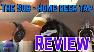 The Sub Home Beer Tap Review  Krups  Heineken [upl. by Verena345]