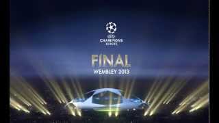 UEFA Champions League 201213 Wembley final intro PES version [upl. by Adlar]