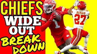 WIDE RECEIVERS PREVIEW Kansas City Chiefs WR Rundown Chiefs News Today [upl. by Eveleen]