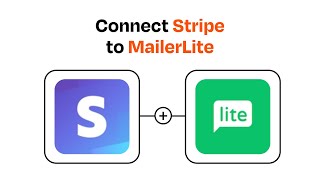 How to connect Stripe to MailerLite  Easy Integration [upl. by Jehanna858]