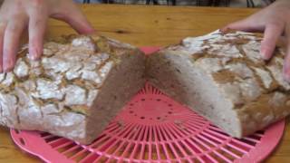 Brot selber backen wie die Profis  Roggenmischbrot [upl. by Darell]