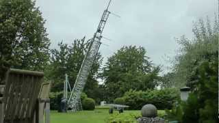 Ham Radio Tower Installation [upl. by Nanine221]