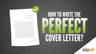 How To Write A Cover Letter Example Included [upl. by Akemet612]