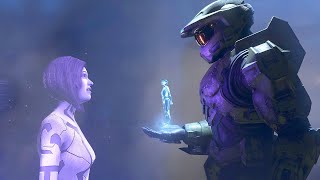 Halo Infinite Ending  Cortana says Goodbye to Master Chief 2021 [upl. by Lindholm]