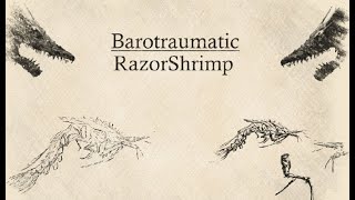 Barotraumatic RazorShrimp [upl. by Epp]