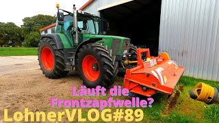 LohnerVLOG89 Läuft die Frontzapfwelle beim Fendt Favorit 818 I Kreuzhebel am Xylon 524 erneuern [upl. by Bathsheeb80]