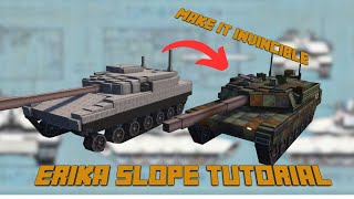 Slope Armor Erika Slope Tutorial How to make your tank invincible with style in Minecraft [upl. by Nirrat]